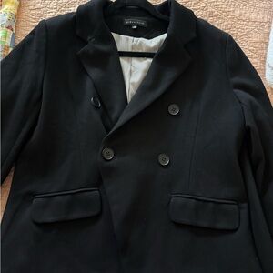 Gibson Black Double-Breasted Blazer